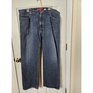 Vintage 2002 Levis 40x32 529 Low Rise Straight  Meduim Wash Denim Jeans